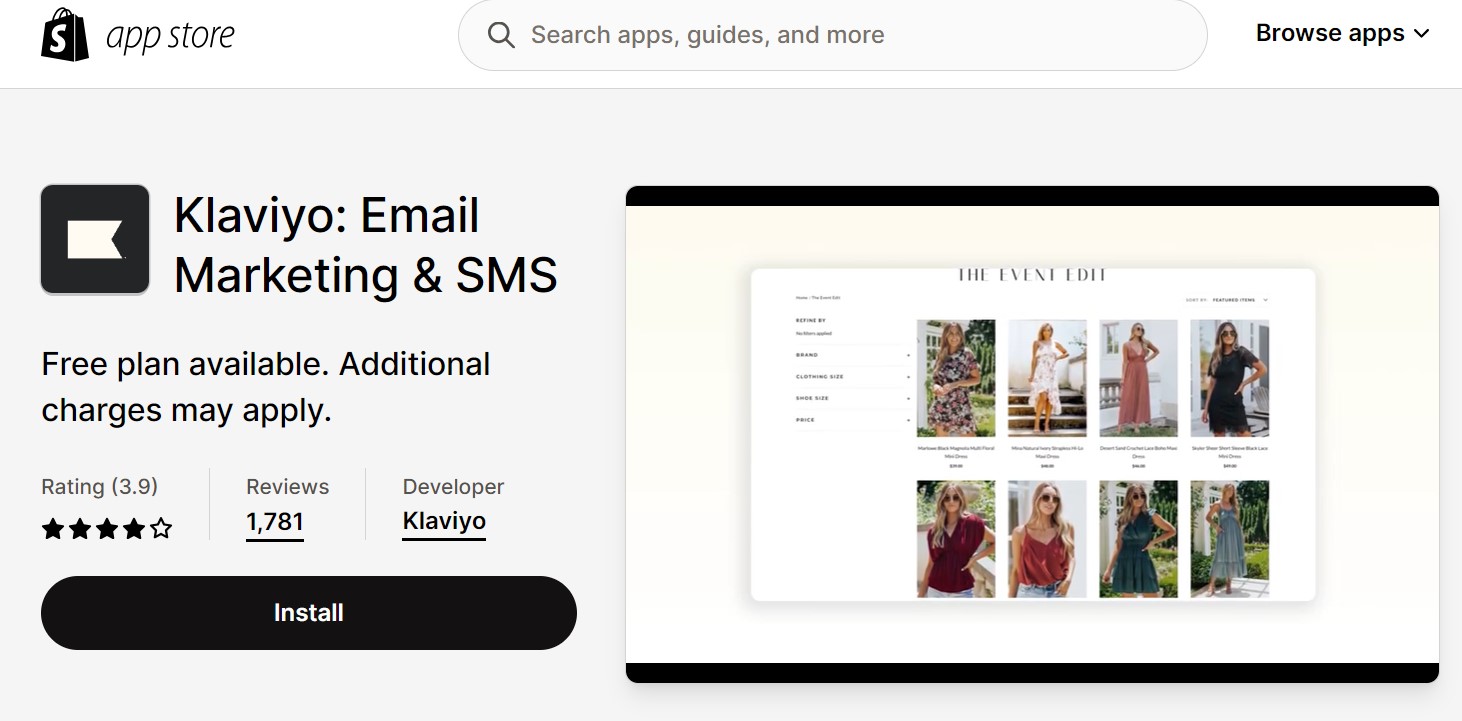 Klaviyo: Email Marketing & SMS
